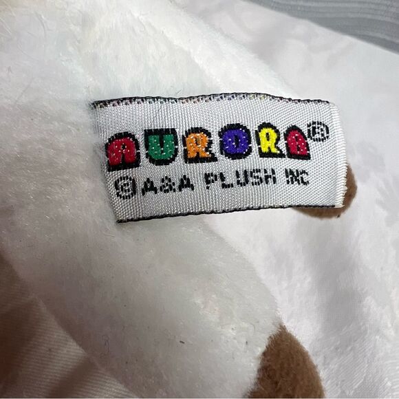 Aurora Plush White Horse Pony Ornament Collectible Christmas - Picture 6 of 7